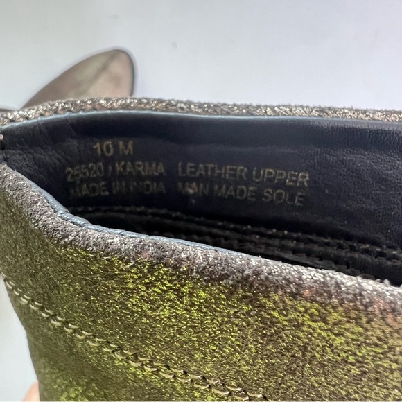 Diba True metallic shimmer booties KARMA size 10 - Picture 5 of 8